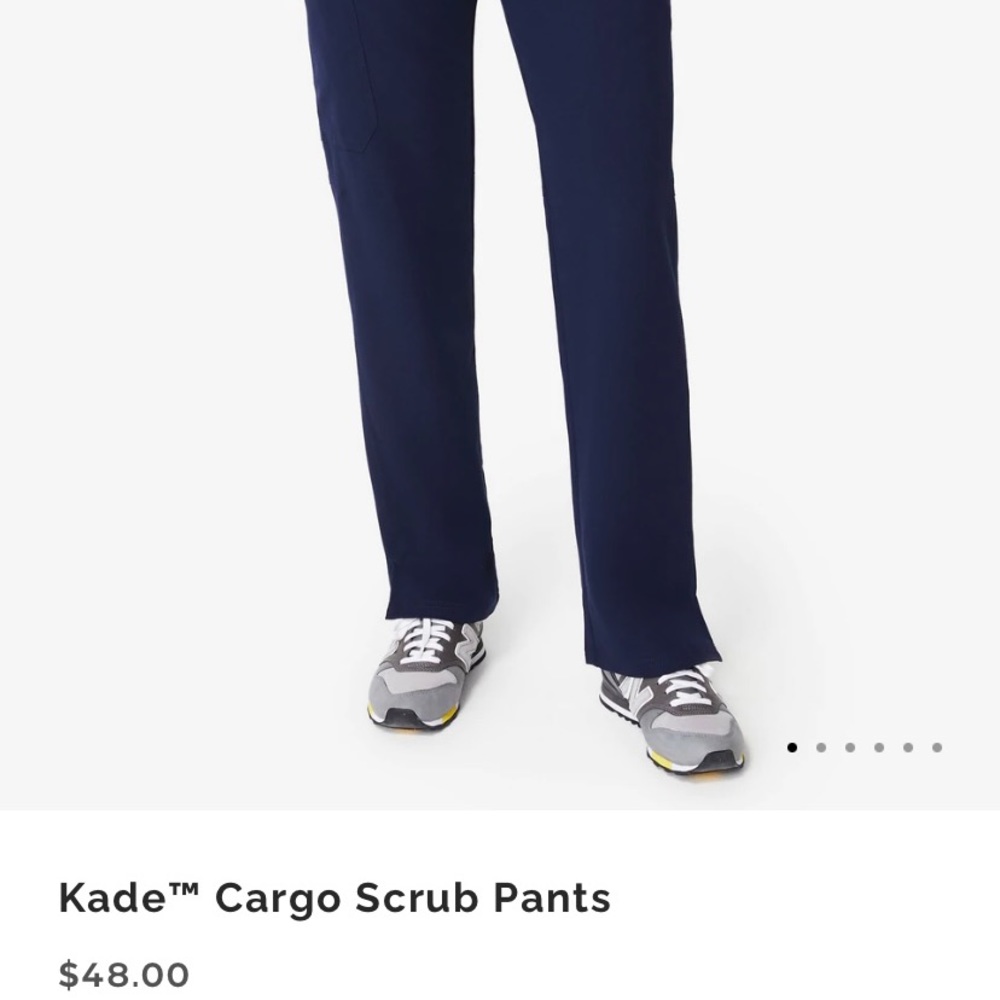 Figs Kade Cargo Scrub Pant in XXL Navy